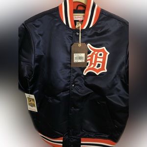 Mitchell & Ness: Detroit Tigers Satin Jacket